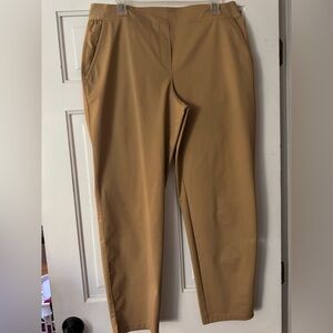 Vineyard Vines Tan Stretch Ankle Pants